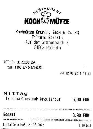 mcib Hffner Kochmtze Restaurant